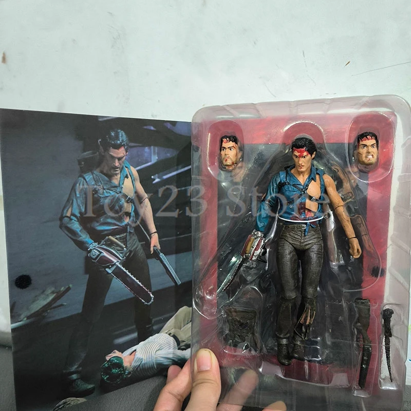 Classic Horror Movie by Dawn Evil Eligos Evil Dead 2 Dead Action Figure Anime Movable Christmas NECA Toys 18cm - view 3