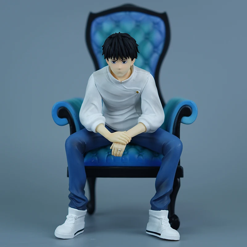 

In Stock Kaisen Yuta Okkotsu GK Figure Sitting On Sofa PVC Collectible Anime Peripheral Desktop Decoration Trendy Toy Cute Gift