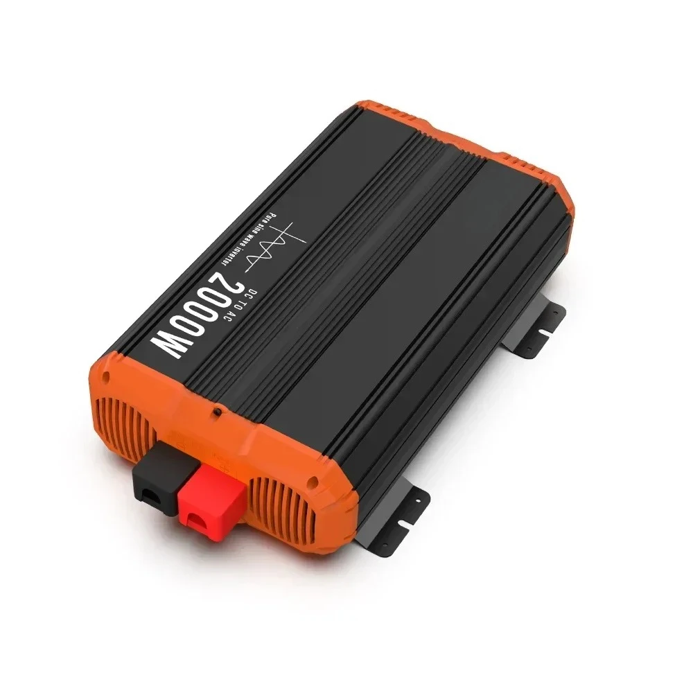 2000W Pure Sine Wave Inverter 12V to 220V, 4000W Peak Power with Remote Controller 50/60Hz​