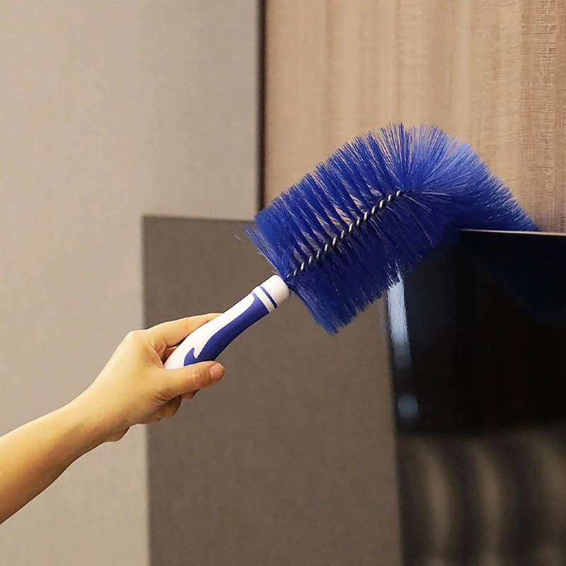 Fan brush dust removal tool Microfibre Duster Dust Remover Cleanning Brush For Air-conditioner Furniture Shutter Home Car Cleane