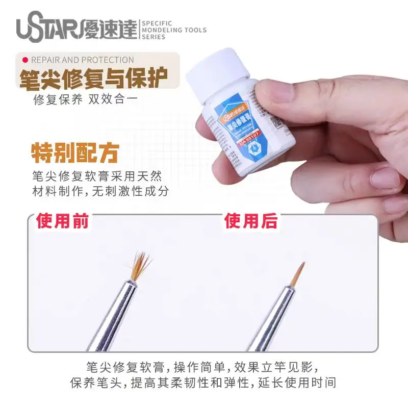 Reparatiegereedschap voor penpunt Kleurpenpuntreparatiepasta UA-90107