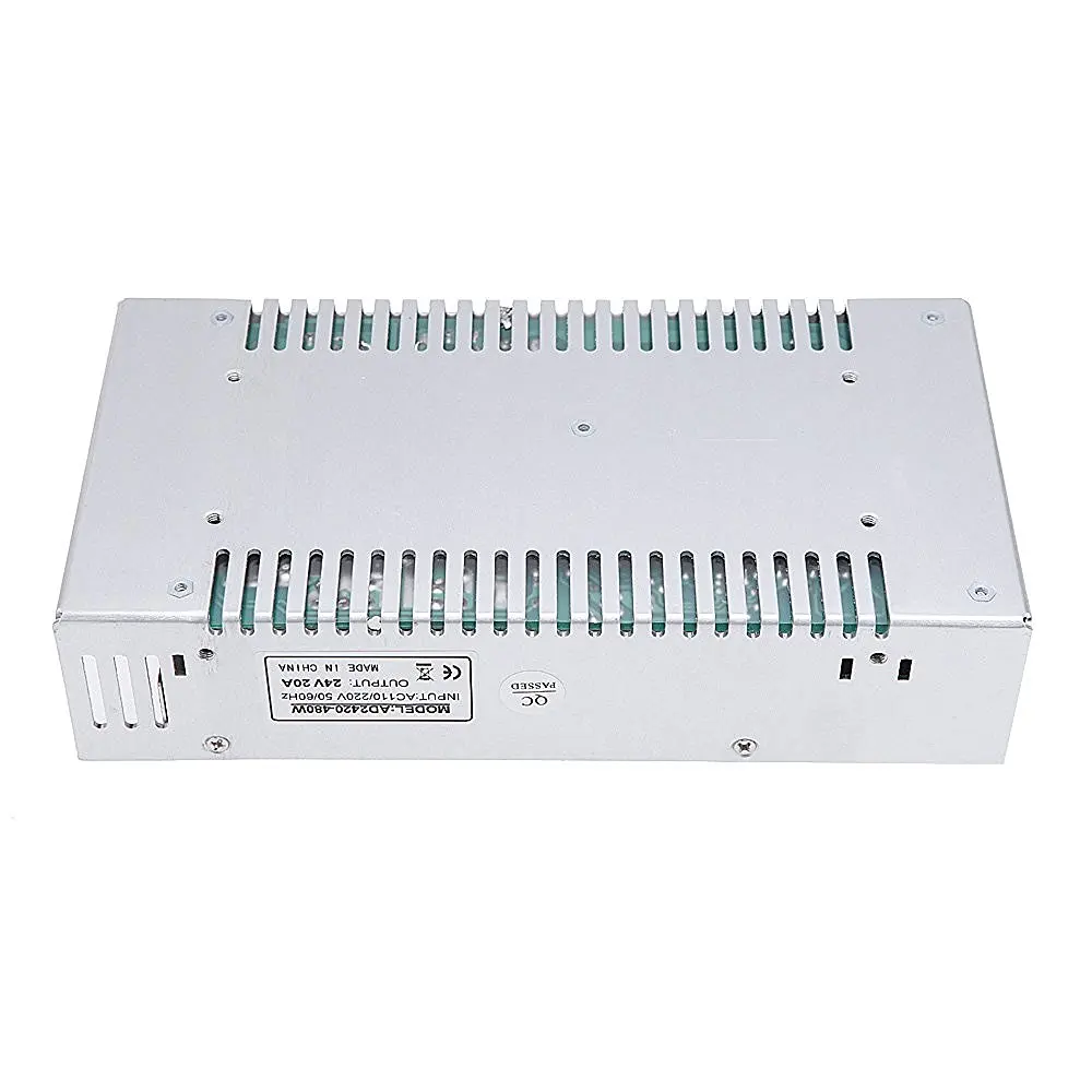 

BAAX AC 110 В/220 В постоянного тока 24 В 20 А 480 Вт Трансформатор напряжения Выключатель питания для светодиодной ленты