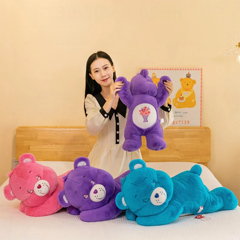 

Anime Kawaii Plush Stuffed Doll Cute Bear Toy Long Pillow for Kids Birthday Xmas Gift Soft Sleeping Cushion Wholesale Cute Bear