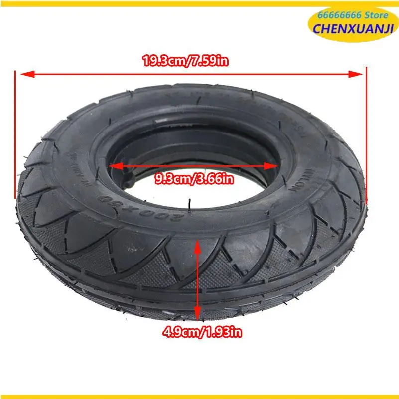 Nuevo scooter Eléctrico rueda delantera de 8 pulgadas rueda de llenado sólido resistencia de alta resistencia 200x50 neumático sólido