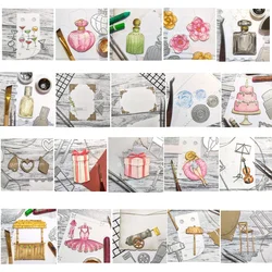 Clothes Gift Cake Mini Metal Cutting Dies 2024 New Cut Scrapbook Craft Decoration Embossing Template DIY Greeting Card Handmade
