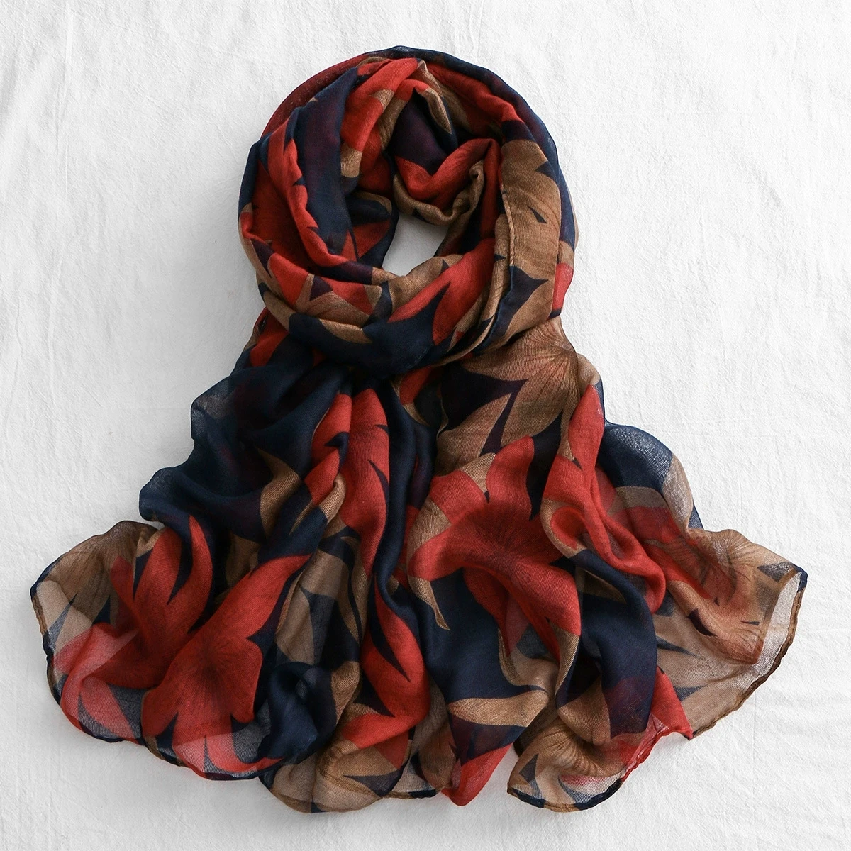 Vintage etnische bedrukte hija - Vintage Fashion Hijab recensie en prijs