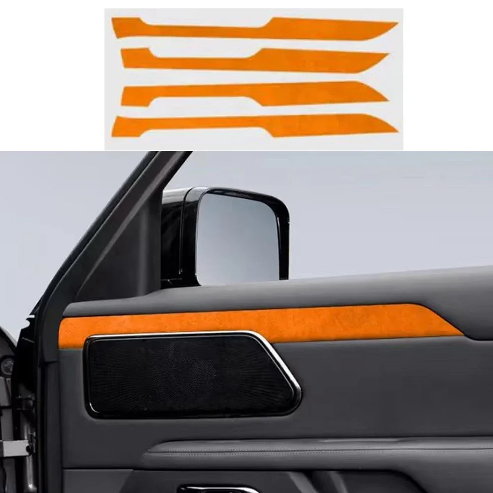 

New! Suitable For BAIC JISHI polestone 01 7-seater Door Panel Stickers Decorative Stickers Modified Interior Stickers