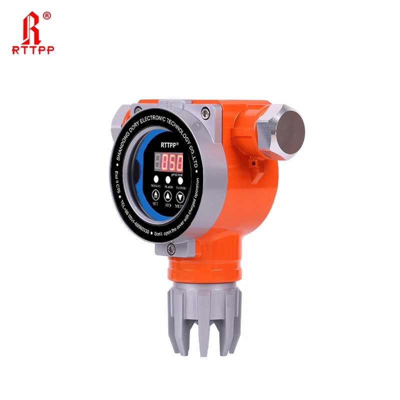 Flammable proof SO2 gas detector sulfur dioxide gas leak monitoring device  for industrial safety