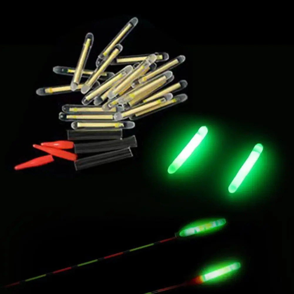 50PCS/lot 2.2-4.5mm Light Night Fishing Float Rod Lights Dark Glow Stick Useful Fishing Fluorescent Lightstick