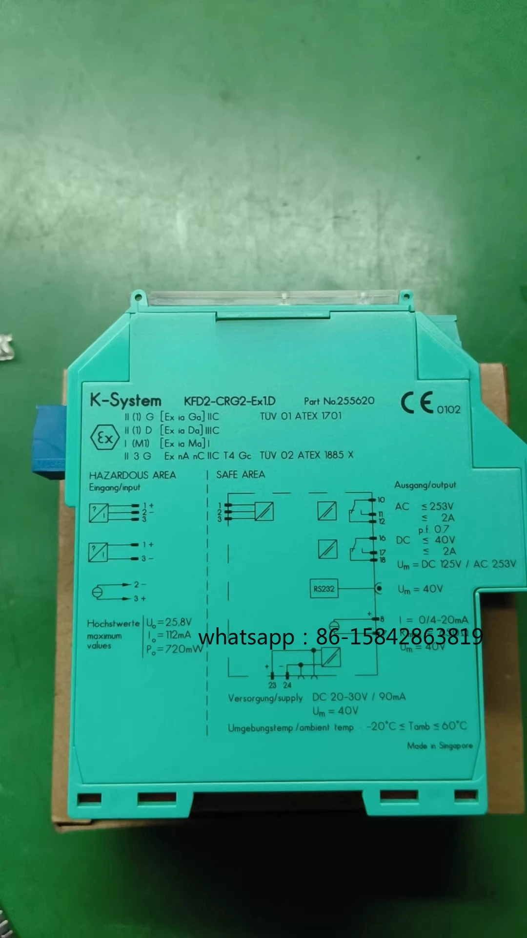 Safety Barrier KFD2-GUT-EX1.D KFD2-CRG2-EX1.D KFD2-UFC-EX1.D