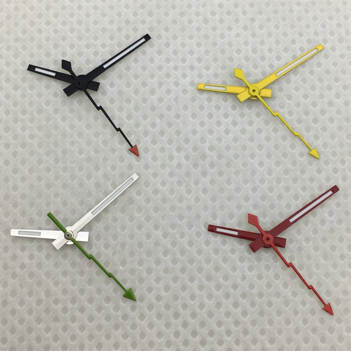 NH35 Watch Hands Lightning Second Hands Watch Pointer for NH36 NH35 Automatic Movement Silver Gold Black Red Watch Luminous Hand