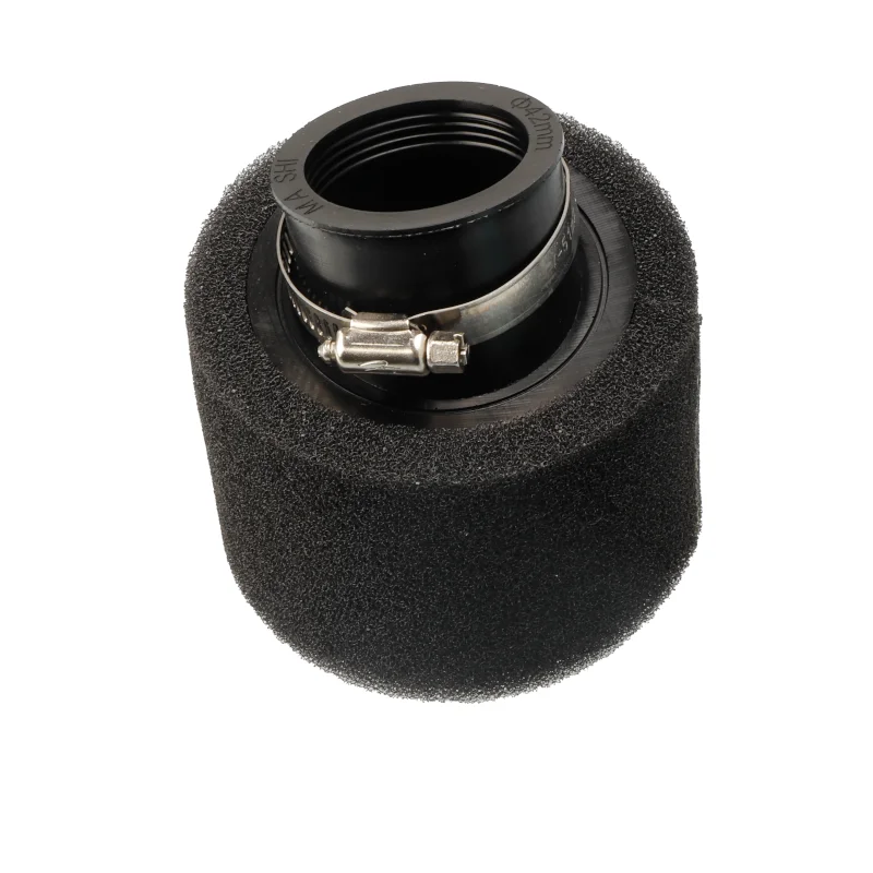 Black bend Neck Foam Air Filter 35mm 38mm 42mm 45mm 48mm Sponge Cleaner Moped Scooter Dirt Pit Bike Motorcycle