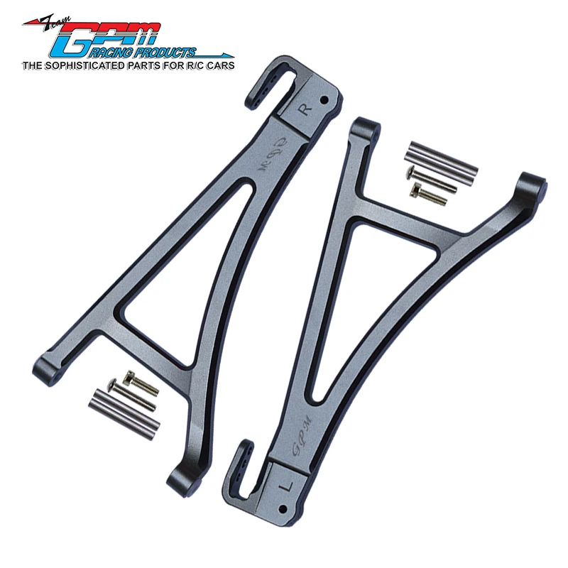 Brazo de suspensión inferior delantero de aluminio GPM para TRAXXAS 1/10 E-Revo Vxl sin escobillas