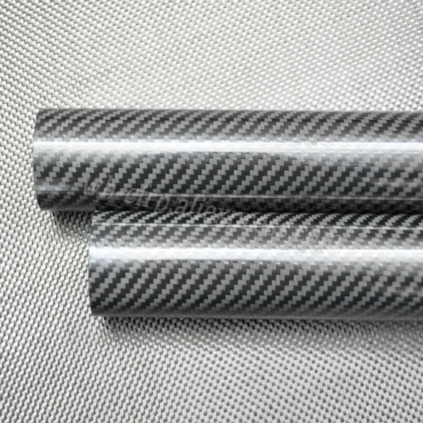 1pcs 3k Carbon Fiber Tube Length 500MM OD 10mm 11mm 12mm 13mm 14mm 15mm 16mm 17mm 18mm 19mm 20mm with 100% full carbon Japan 3k