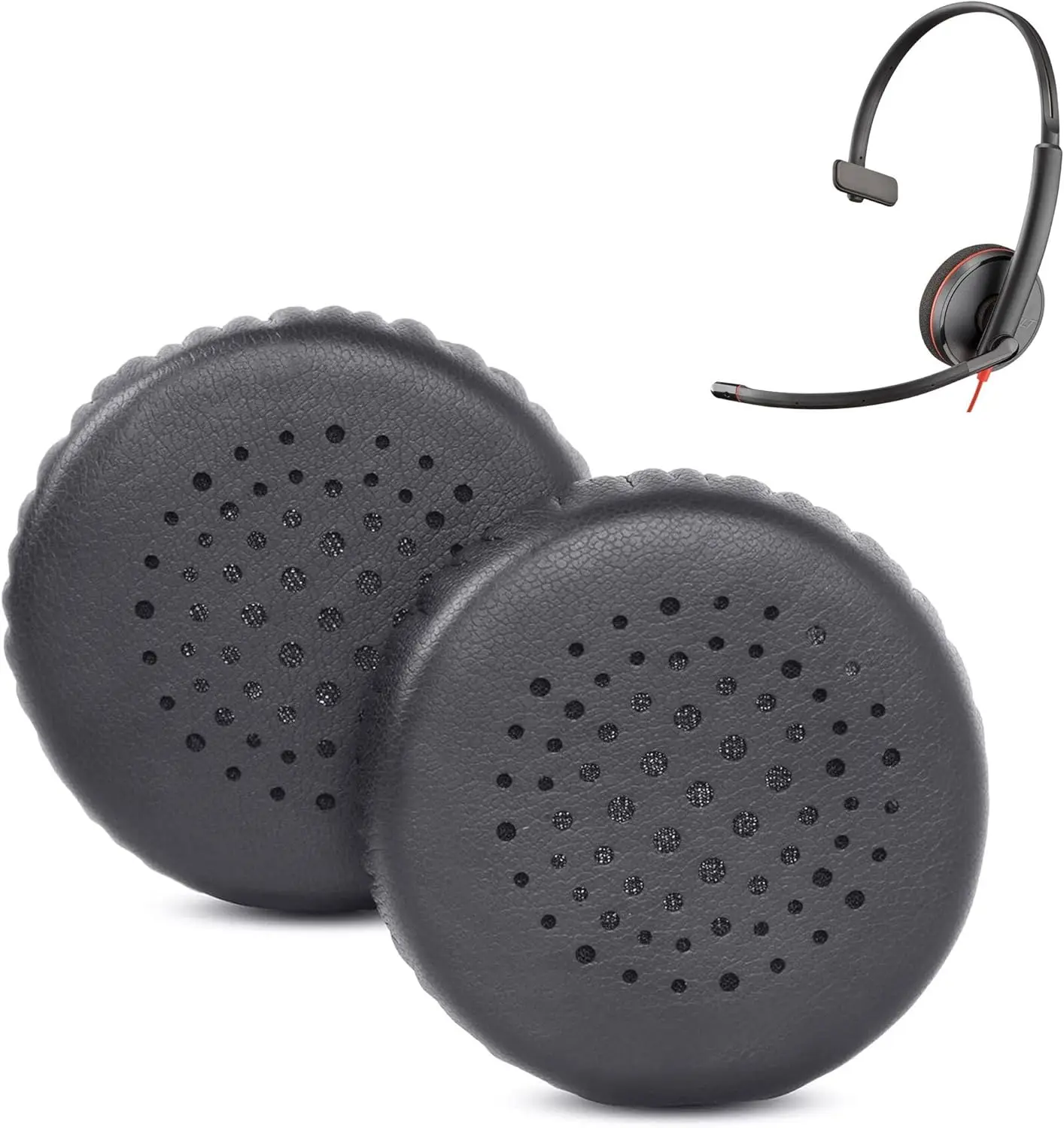 替换 Ear Pad Earpads Cushion Compatible with Plantronics Blackwire C215 C225 C310 C320 C3210 C3215 C3220 C3225 Headsets