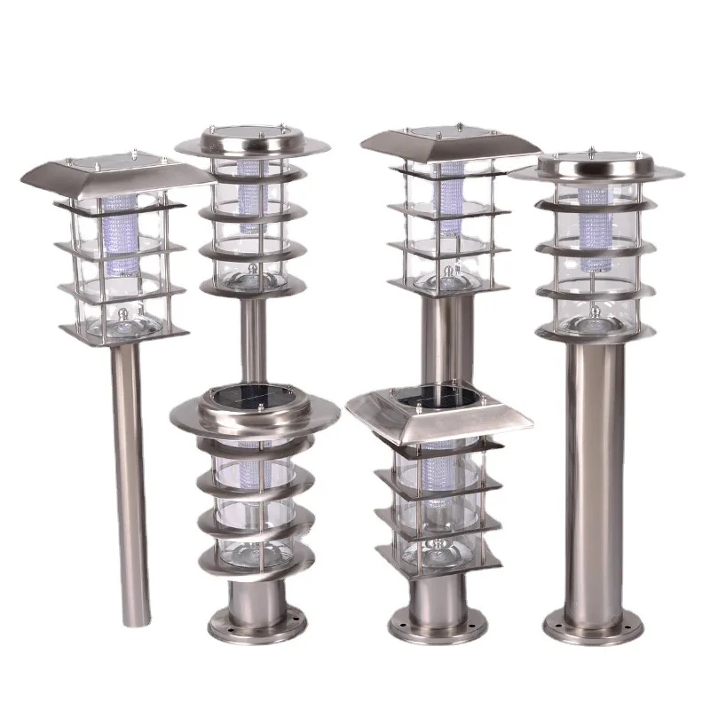 

Lawn light outdoor led floor plug park lawn stainless steel waterproof floor light villa courtyard solar energy