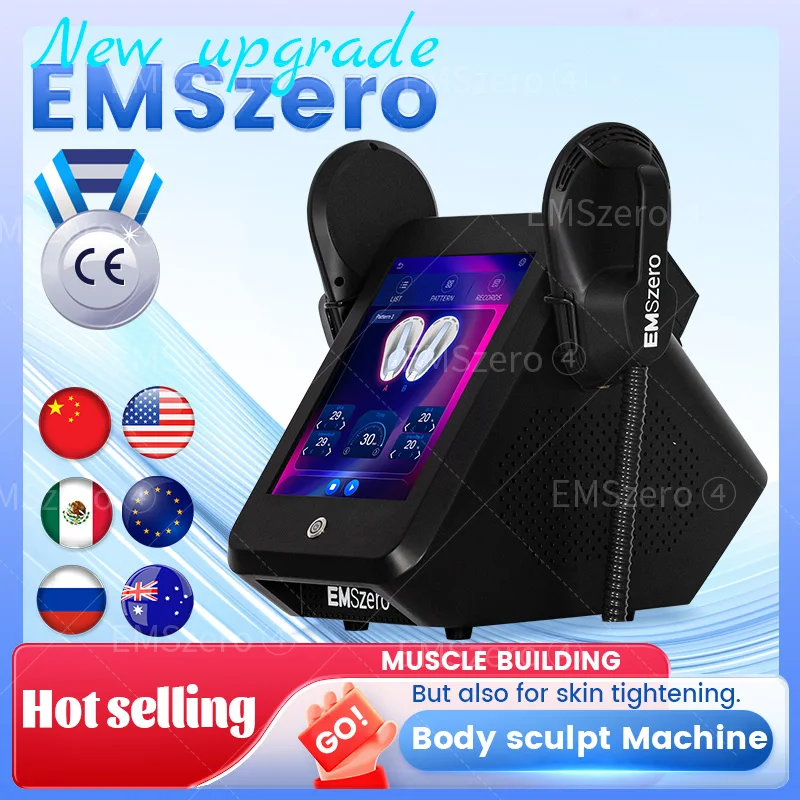 

EMSzero RF EMS Body Sculpt Machine 15 Electromagnetic Sculpting Slimming Fat Stimulation Muscle Stimulation Pelvic Body EMSZERO