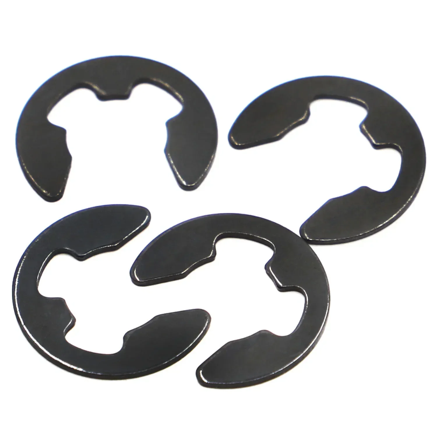 M1 2 M24 Black Steel E C Type External Retaining Ring Split Washer Snap Collar Clip Circlip GB896 DIN6799123