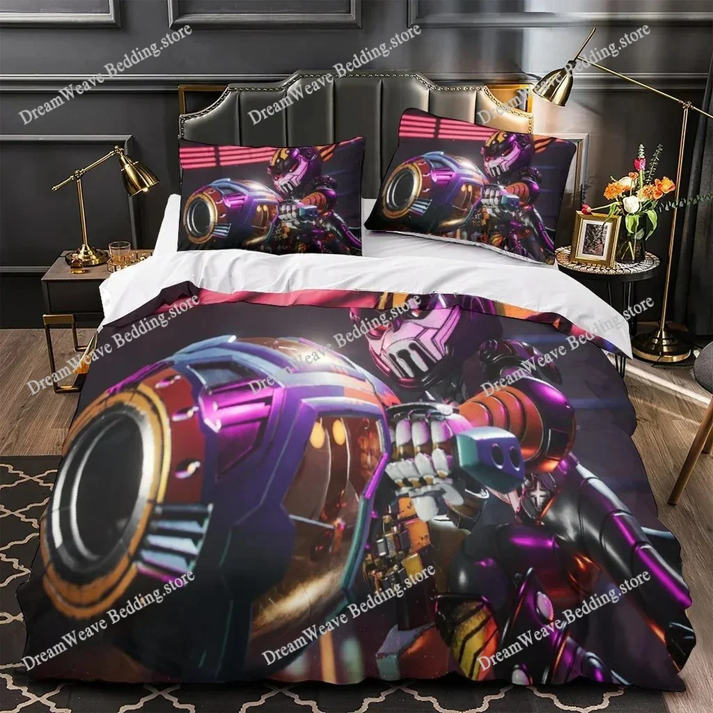 

Game Ratchet Clank Rift Apart 3D Printed Duvet Case Pillowcase Bedding Set Twin Full Queen King Size for Bedroom Decor