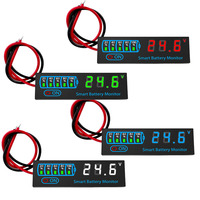 3S-12S 18650 Li-ion Lipo Lithium 7-55V  Lead Acid Battery Level Indicator Tester LCD Display Meter Module Capacity Voltage Meter