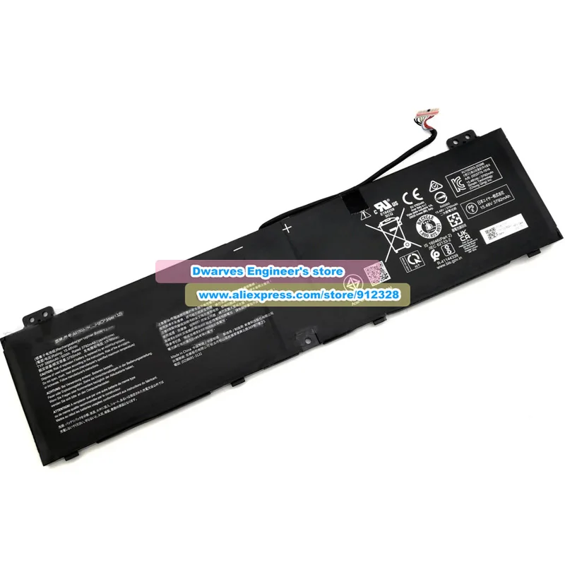 AP20A7N Battery 15.48V 3886mAh 60Wh KT.00407.010 for Predator Triton 300 SE PT314-51s PT314-51s-79TYPT314-51S-73DW