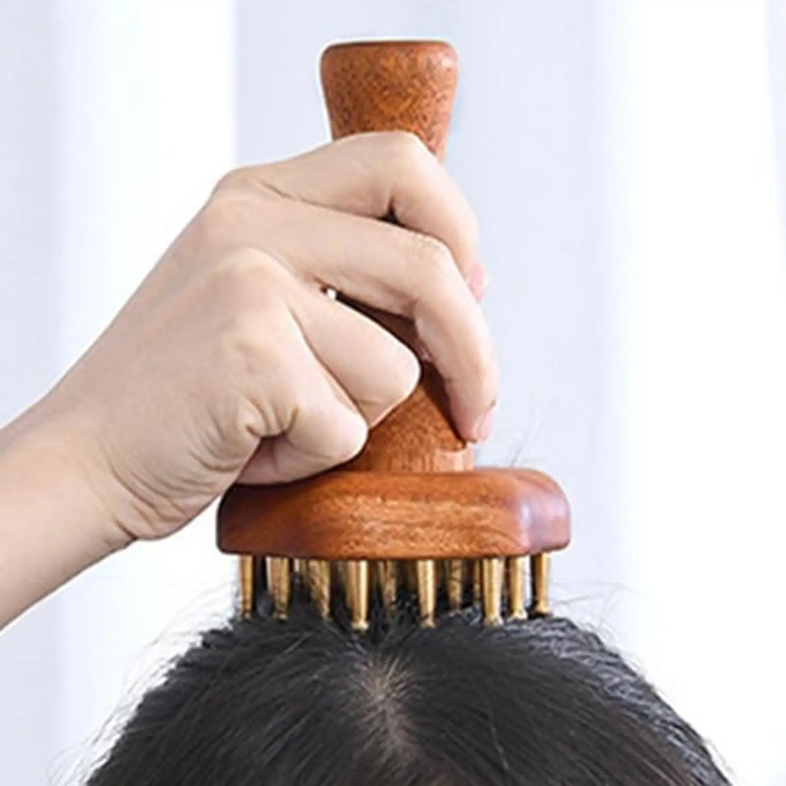 

Head Scalp Gua Sha Massager Pocket Wooden Massage Comb for Family Body Neck Hands Shoulder Arm Back Legs Grooming Travel Working