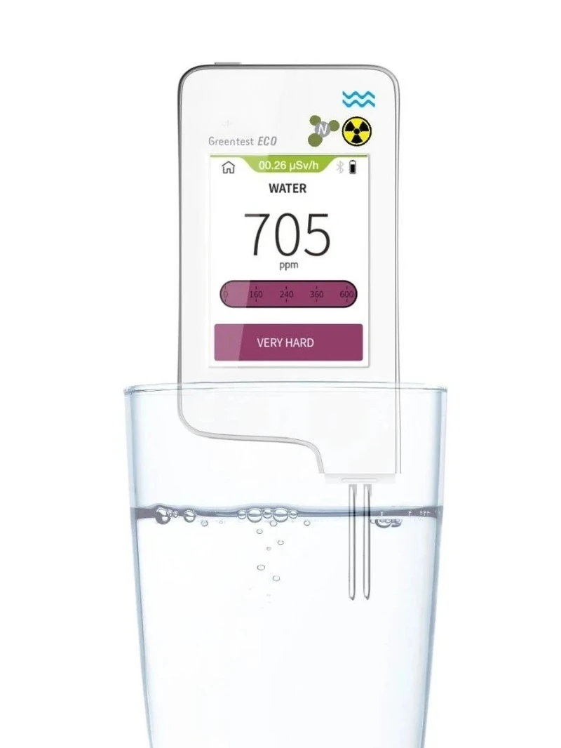 ECO6 Updated Home Kitchen Nitrate Tester Detector Radiation TDS Water with Bluetooth Function and Capacitive Screen