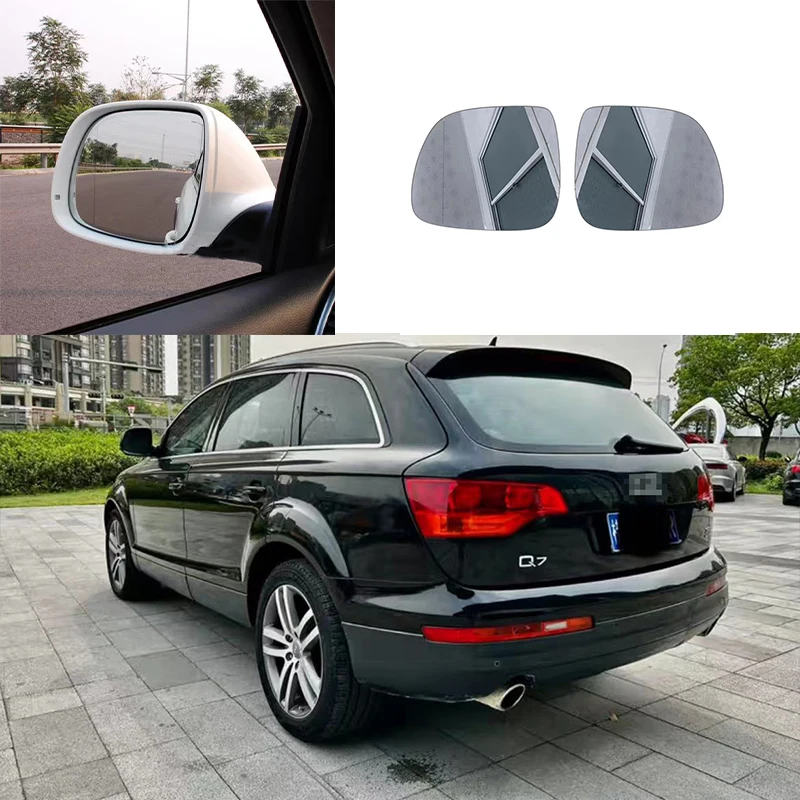 

Reversing Lens Left And Right Rear View Mirror Electric Heating Glass for Audi Q7 2006 2007 2008 2009