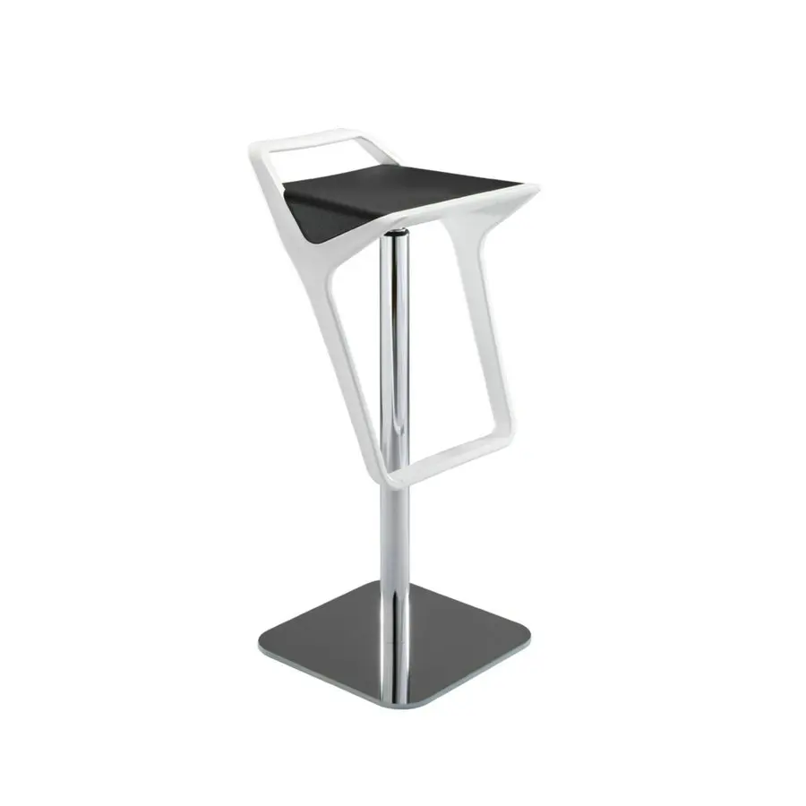 

#PU Leather Swivel Chromed Base Height Adjustment bar Chair GAS Technology Freedom Bar Stools for Bars and Dining Rooms
