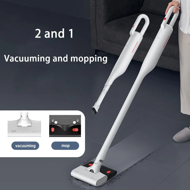 Wireless Vacuum Cleaner For Dry Wet Carpet Mop Cleaning 200ml Water Tank 8500Pa Suction Duster Electric Vacuum Cleaner For Home