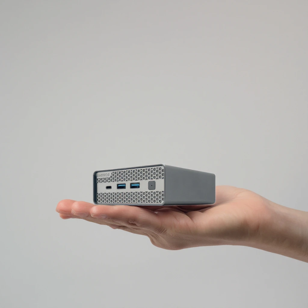 

Maiyunda M1S N100 N150 Mini Pc M.2 Hard Disk NAS 2.5G Soft Router Mini Host Storage Server