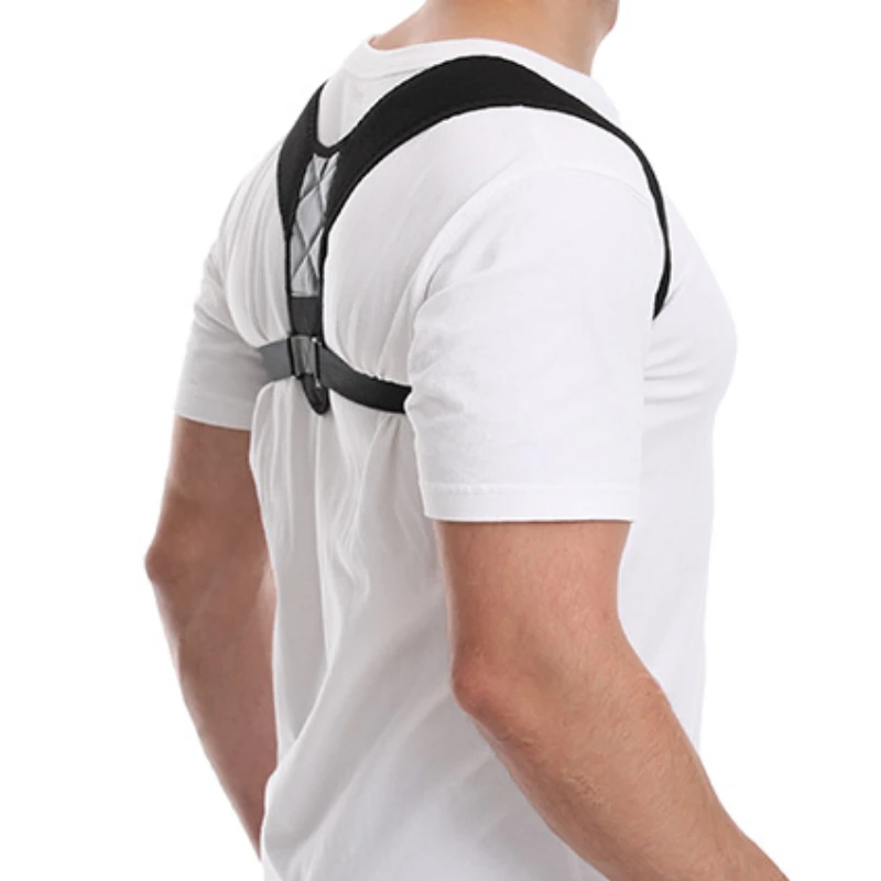 Adult Back Posture Corrector Orthopedic Anti Camel Correction Belt Sitting Under Clothing Belt Adjustable