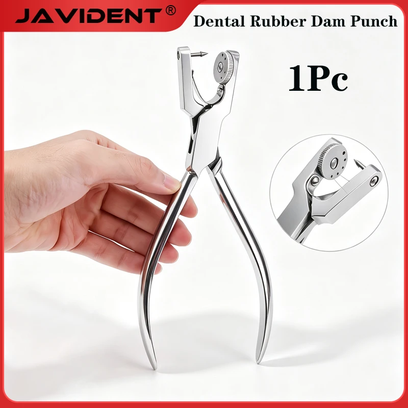 1Pcs Dentistry Dam Hole Punch Pliers For Dentist Clinic Perforator Rubber Orthodontic Dental Tools