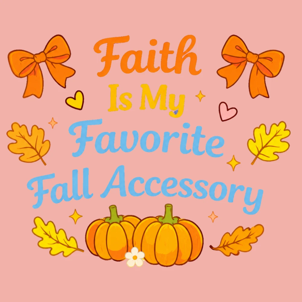 Car Stickers And Decals, Vinyl Decals, Faith Is My Favorite Fall Accessory, Automotive Decals, Funny Bumper Stickers(1pc)