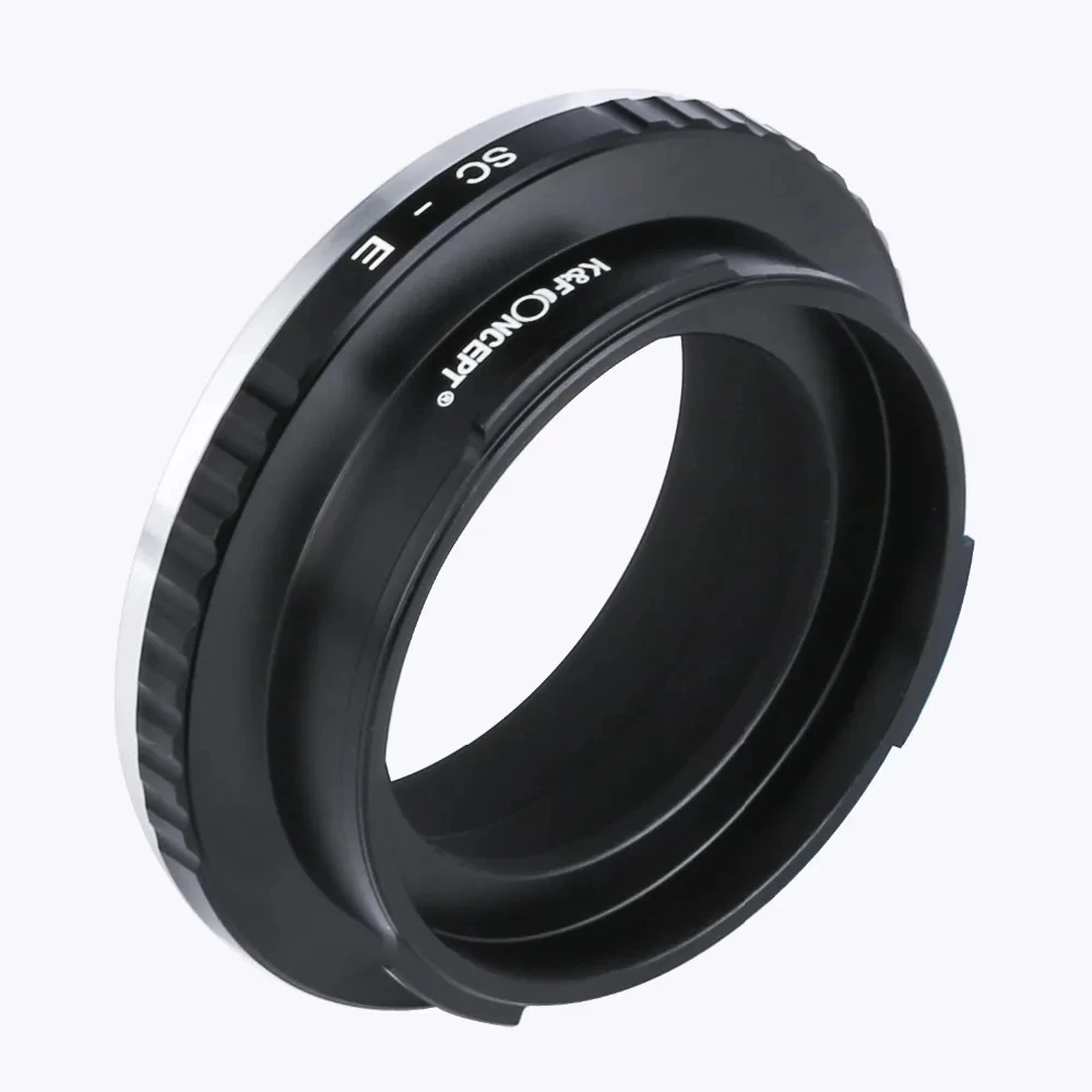 K&F Concept Lens Adapter Ring for Contax RF / Nikon S Mount Lenses to Sony E Mount NEX-5R NEX-F3 a7 a7R a7S II Camera Body