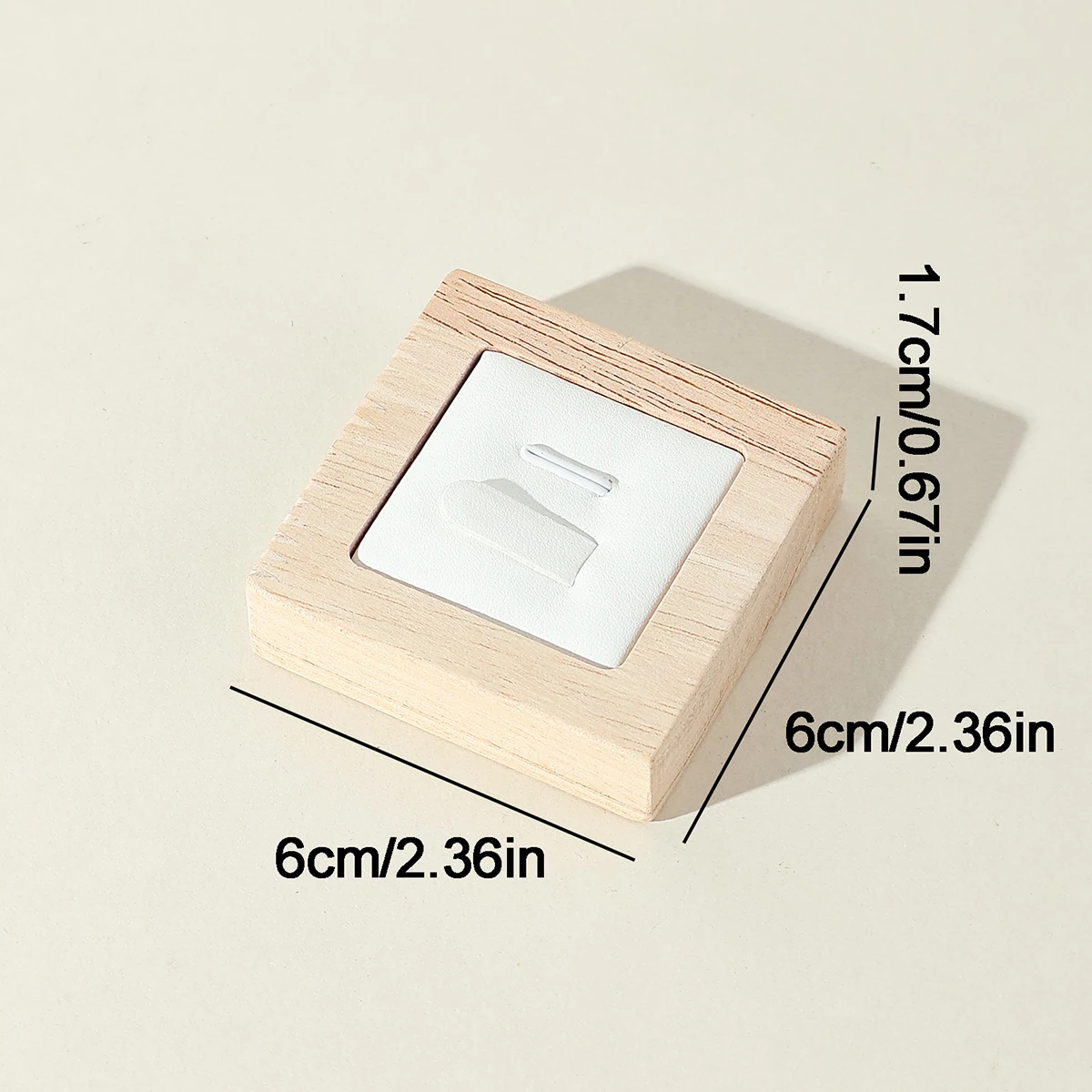 A Minimalist Style Independent Ring Display Holder, Diamond Ring, Silver Ring, Paired Ring Display Stand, Ring Display