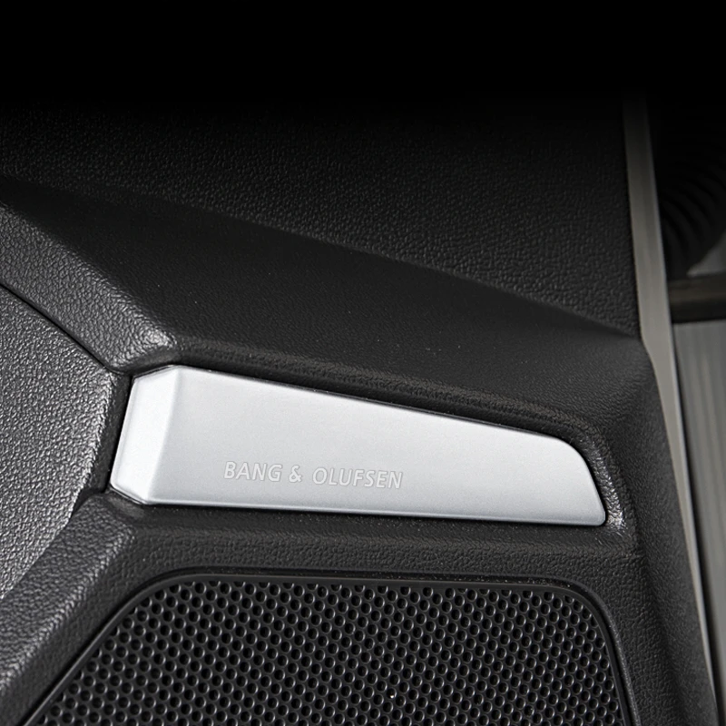 4PCS Auto Tür Lautsprecher Horn Audio Edelstahl Trim Streifen für Audi A3 8Y Innen Dekorieren Lieferant Änderung zubehör – Detail 2