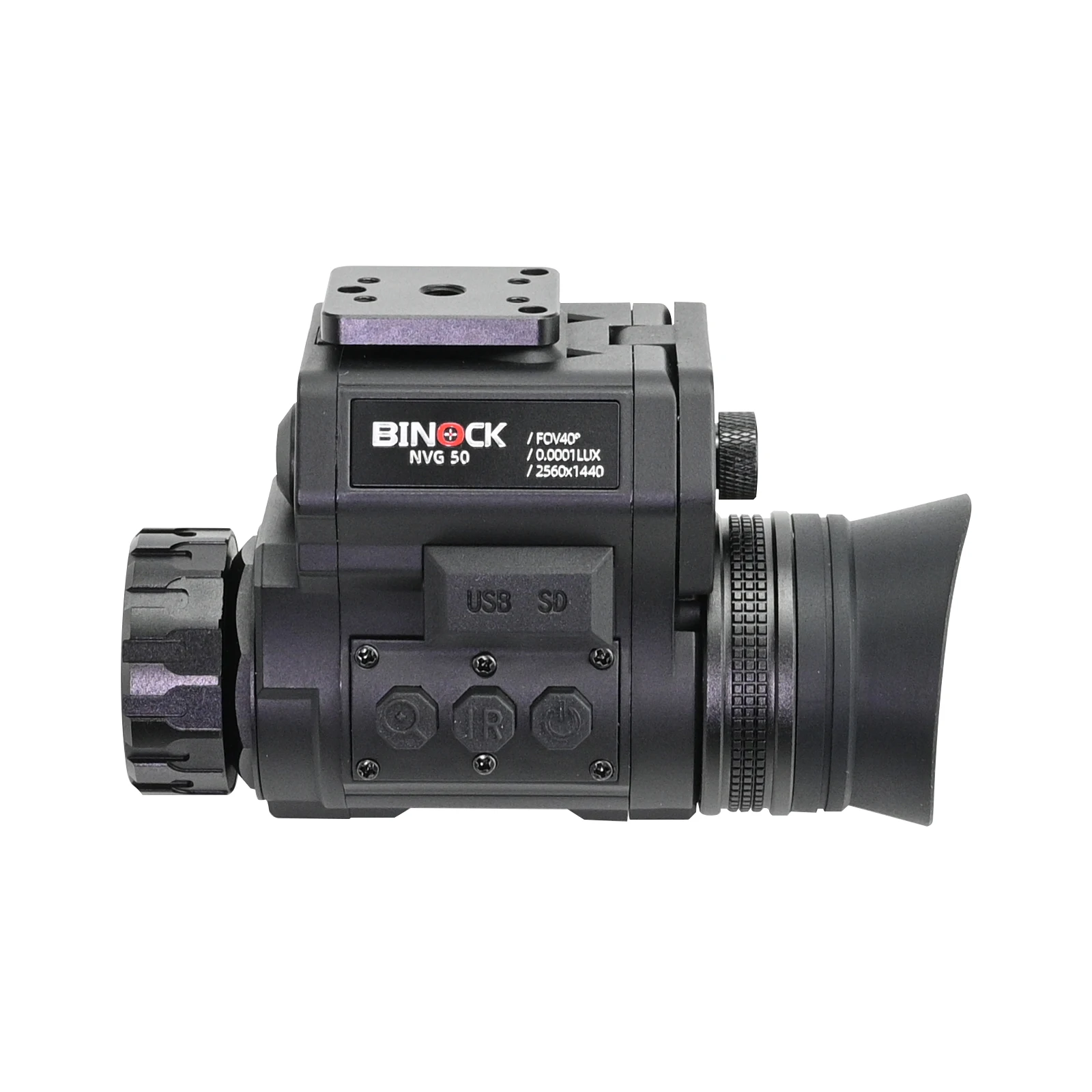 

NVG50 Digital Helmet Night Vision Goggles 1-4x Magnification 0.001Lux Ultra Low Illumination CMOS Scopes for Hunting