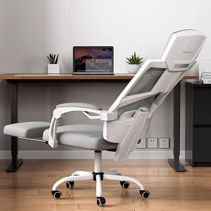 

Study Lounge Ergonomic Office Chair Computer Mobile Individual Armrest Office Chair Executive Reception Silla Rosa Furniture Set