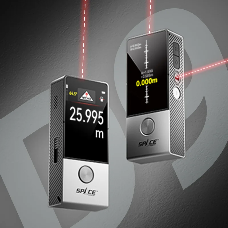 MILESEEY Medidor de Distância a Laser D9 Recarregável, Trena a Laser de Alta Precisão 100M com Bluetooth