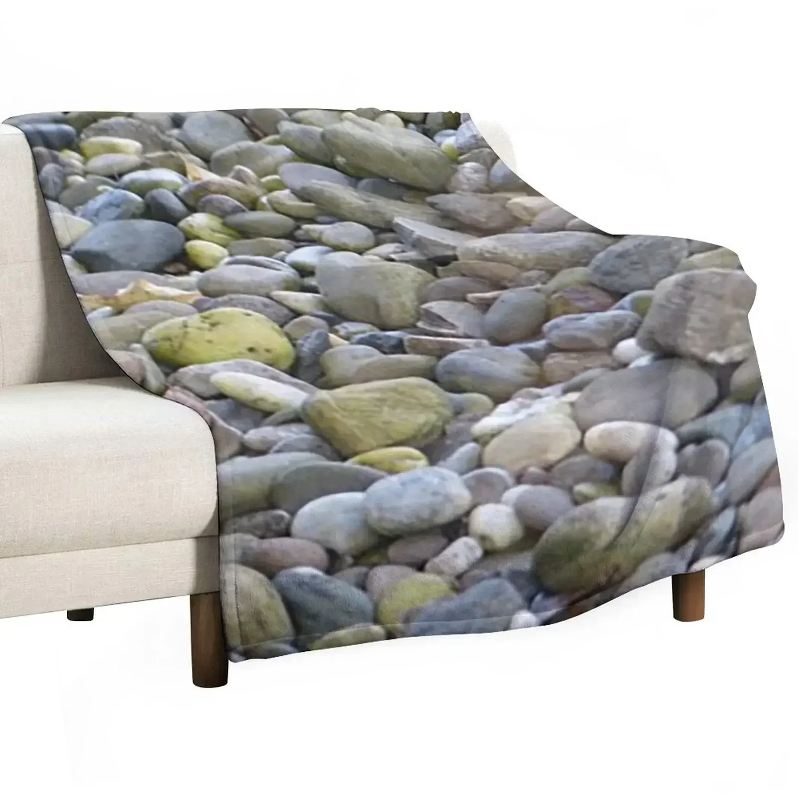 

Stones, Pebbles, and Rocks Throw Blanket Giant Sofa Extra Large Throw Blankets