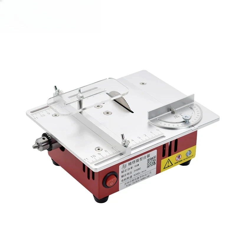 

Mini Table Saw Household DIY Cutting Tool Mini Multifunctional Table Cutting Machine Electric Desktop Saws Crafts Cutting Tool