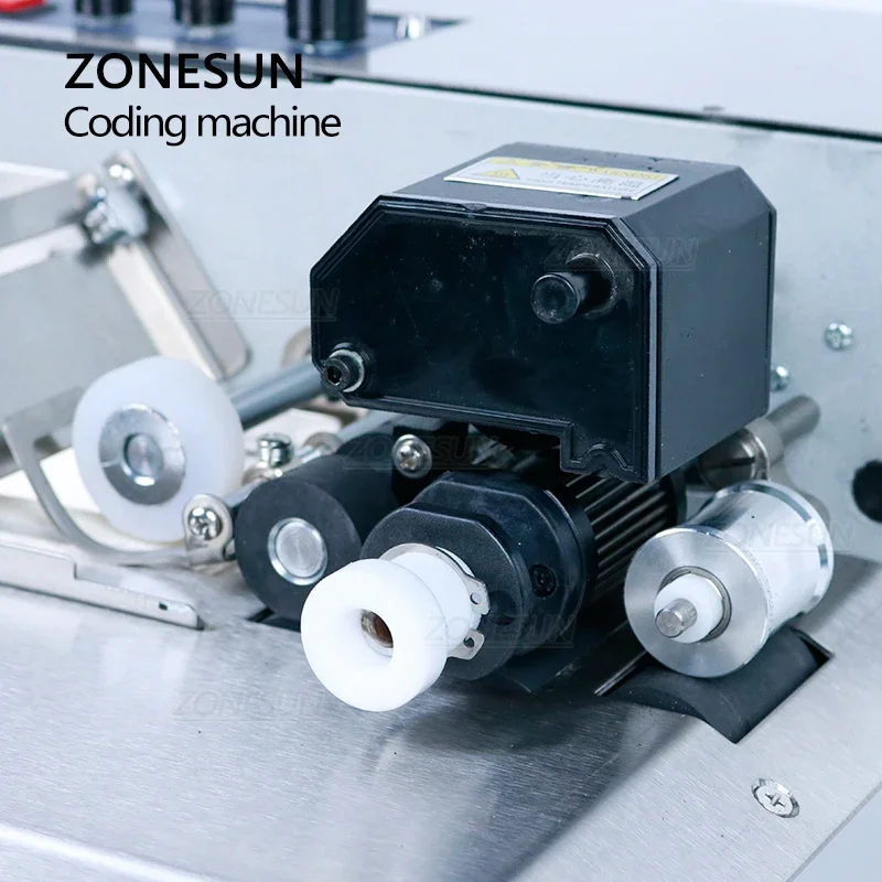 ZONESUN-máquina de codificación de rollos de tinta continua ZS-MY380, impresora de tarjetas, máquina de impresión de fecha de producto, impresora de código de tinta sólida