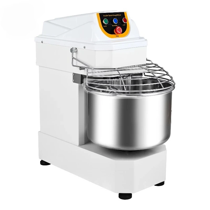Automatic commercial spiral dough mixer, spiral dough machine, bread processing industrial baking equipment
