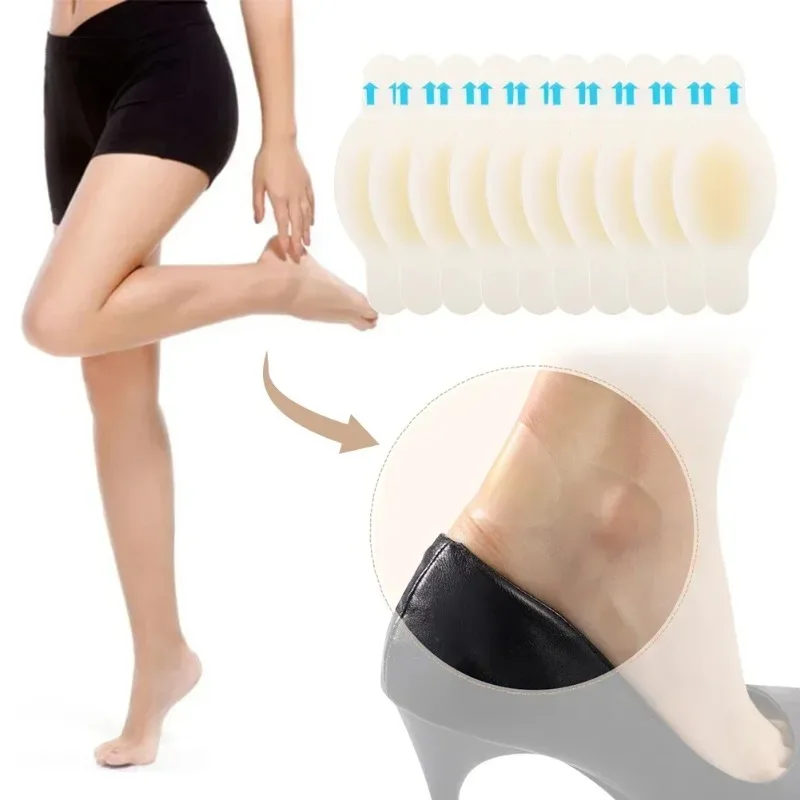 40 almofadas de almofada de gel transparente para calcanhar, pé, bolhas, calos e alívio de proteção da pele