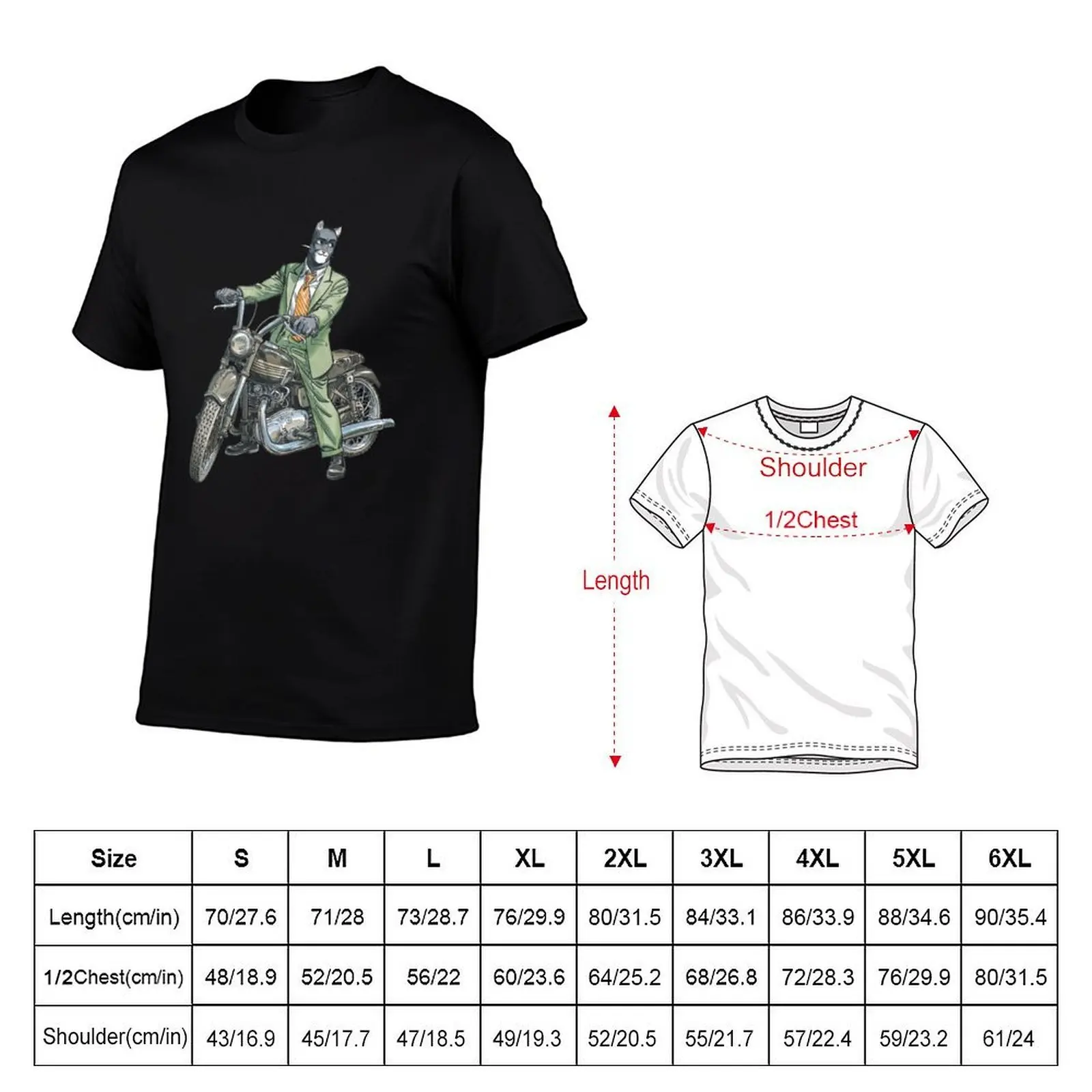Blacksad (From Blacksad: Amarillo) T-Shirt blanks oversized Men's t-shirts