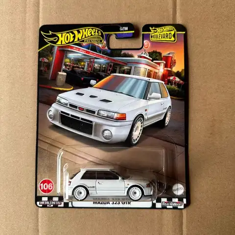 Hot Wheels Premium Boulevard 5-delars set 1:64 Diecast bilmodell Acura Ford Meyers Manx Mazda De Tomaso samlarfordon i legering 12 best sales Hot Wheels 5-pack - №2