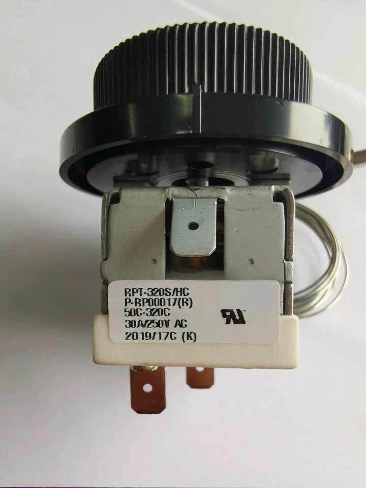 Interruptor de control de temperatura ajustable RPT-320SR 50-320C de alta potencia 30A
