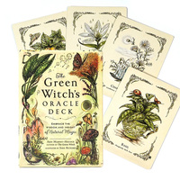 The Green Witch's Oracle Tarot Deck Embrace the Wisdom and Insight of Natural Magic Green Witch Witchcraft Series Party Toy Game
