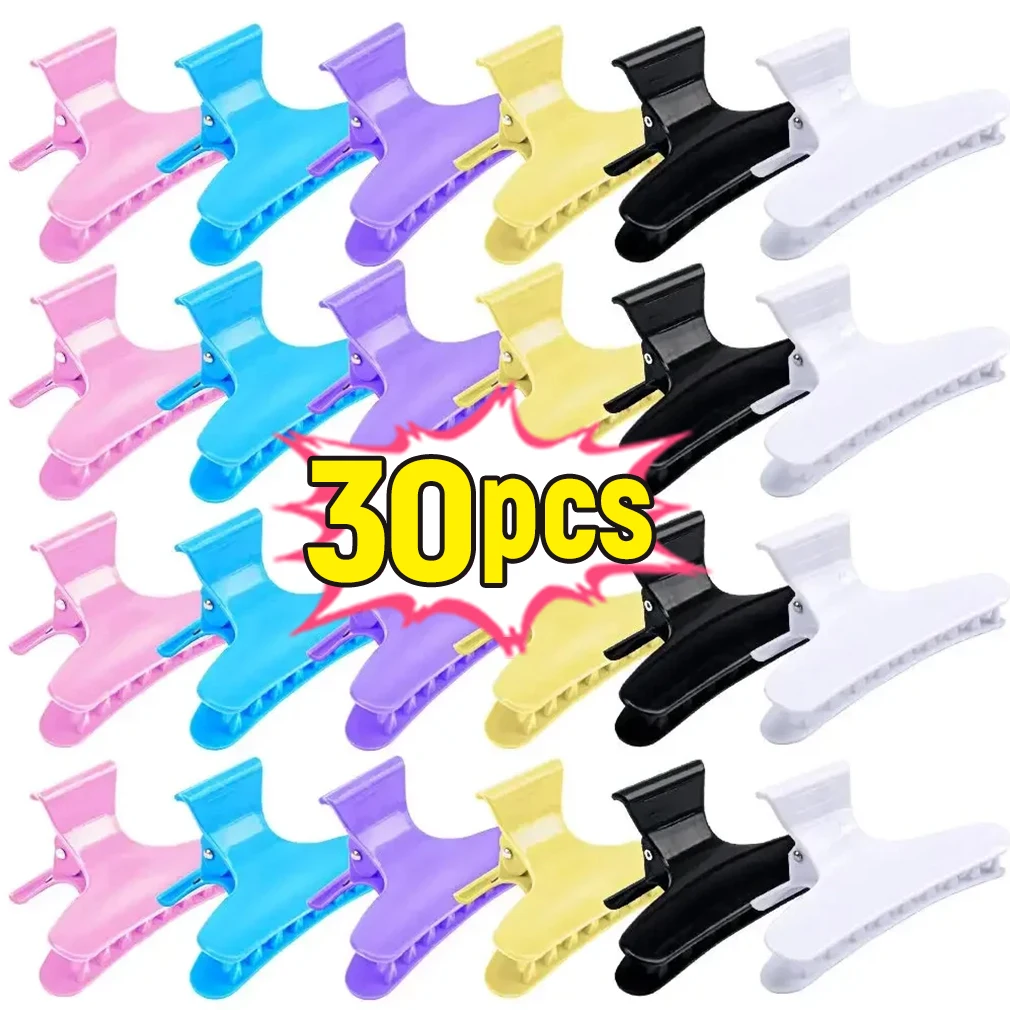 30/3PCS Beauty Salon Seamless Hairpin Professional Hair Clips Barber Home DIY Alligator Hair Clip Hair Styling Tools Accessories